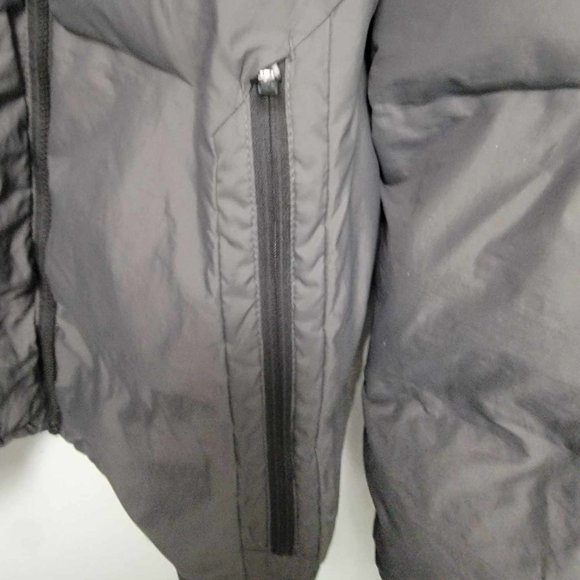 Champions Mens Medium black Jacket waterproof lined hood M winter fall - Picture 4 of 16